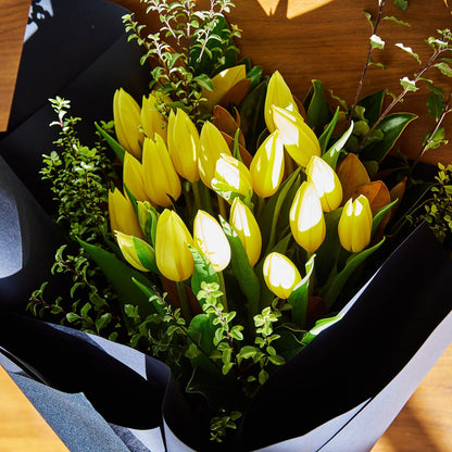 Lemon Tulip Bouquet