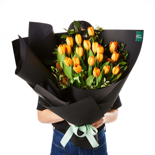 Orange Tulip Bouquet