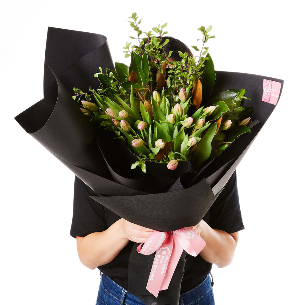 Blush Tulip Bouquet 