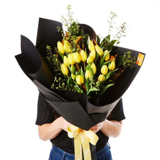 Lemon Tulip Bouquet
