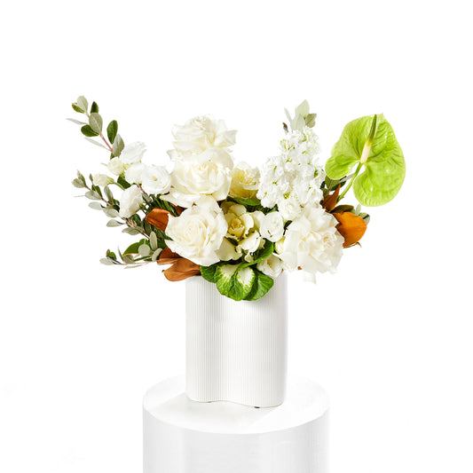 Peace & Petals Flower Vase