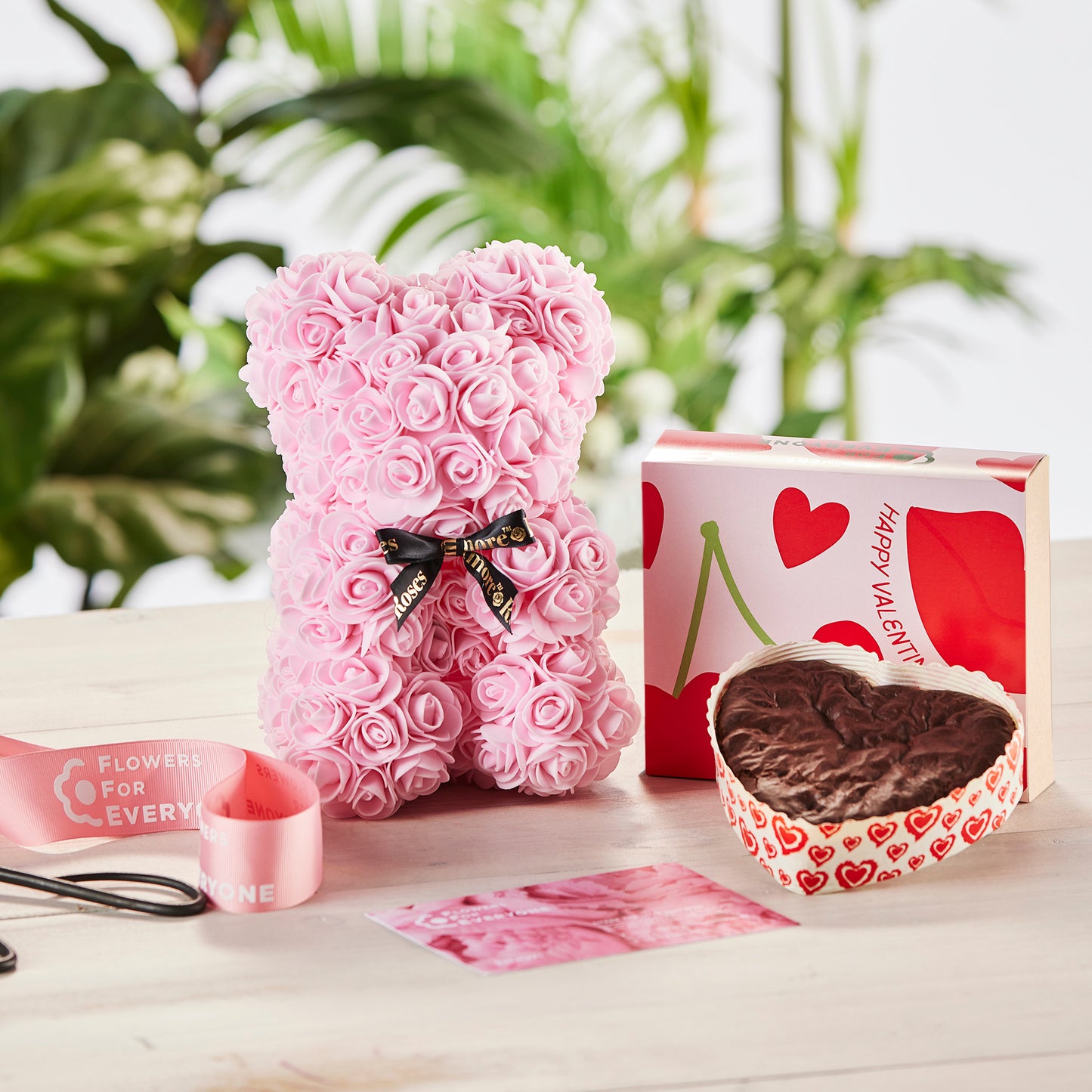Small Pink Bear with Brownie
