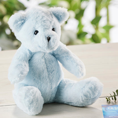 Soft Blue Teddy Bear