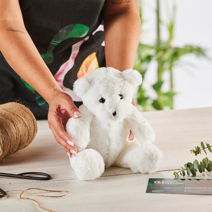 Soft White Teddy Bear