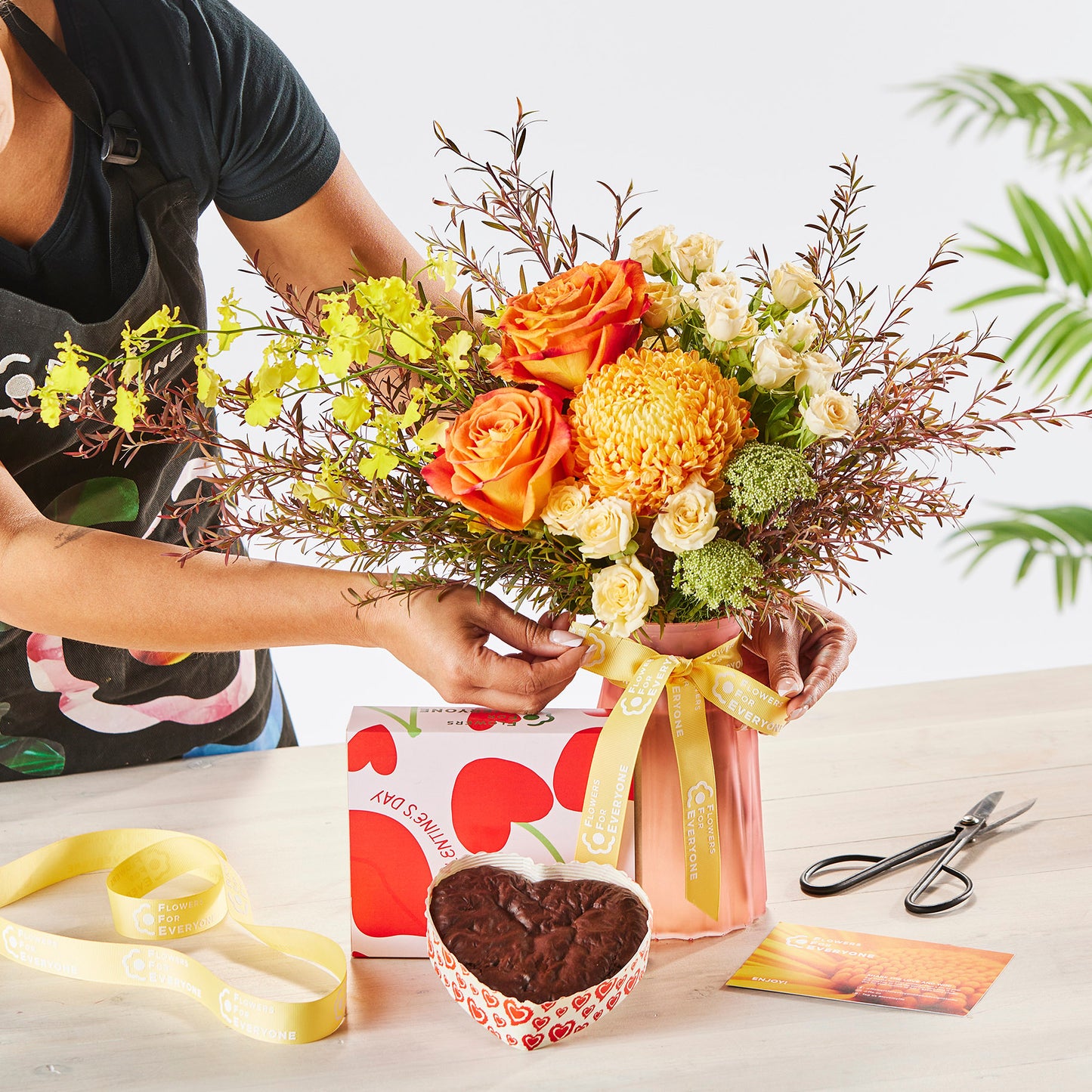 Golden Glow & Brownie