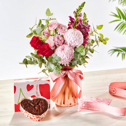 The Perfect Pair Vase & Brownie
