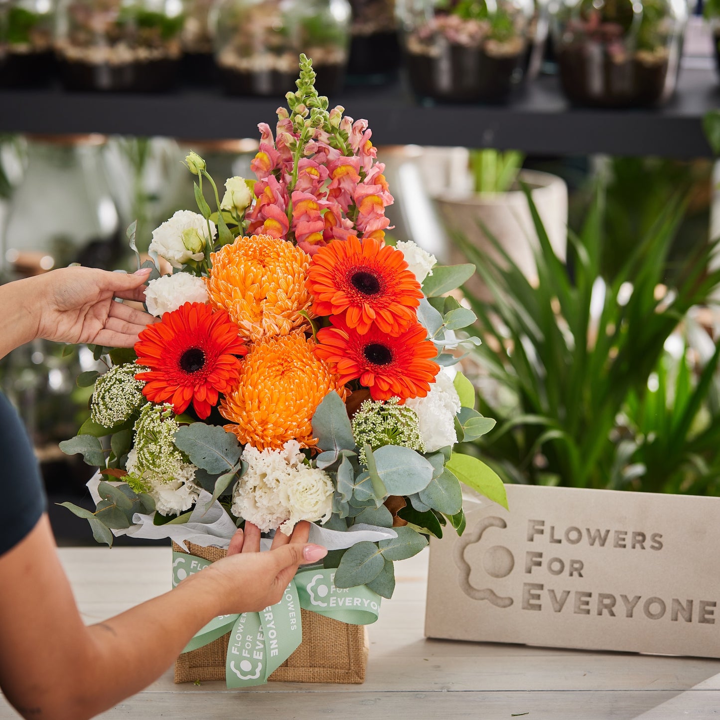Organically Orange Basket