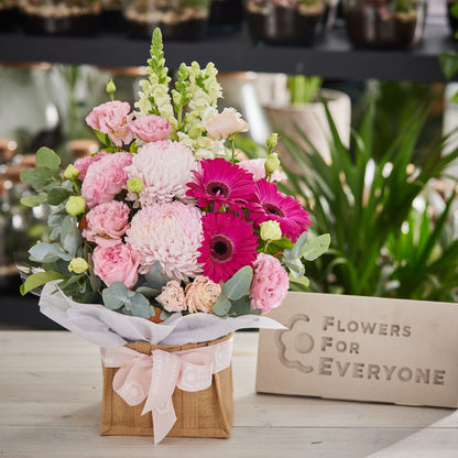 Sweet & Sustainable Flower Basket