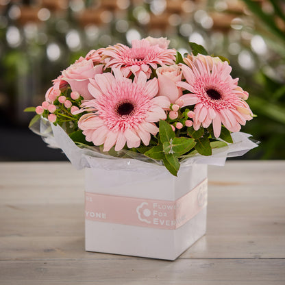Pretty in Pink Boxed Flowers