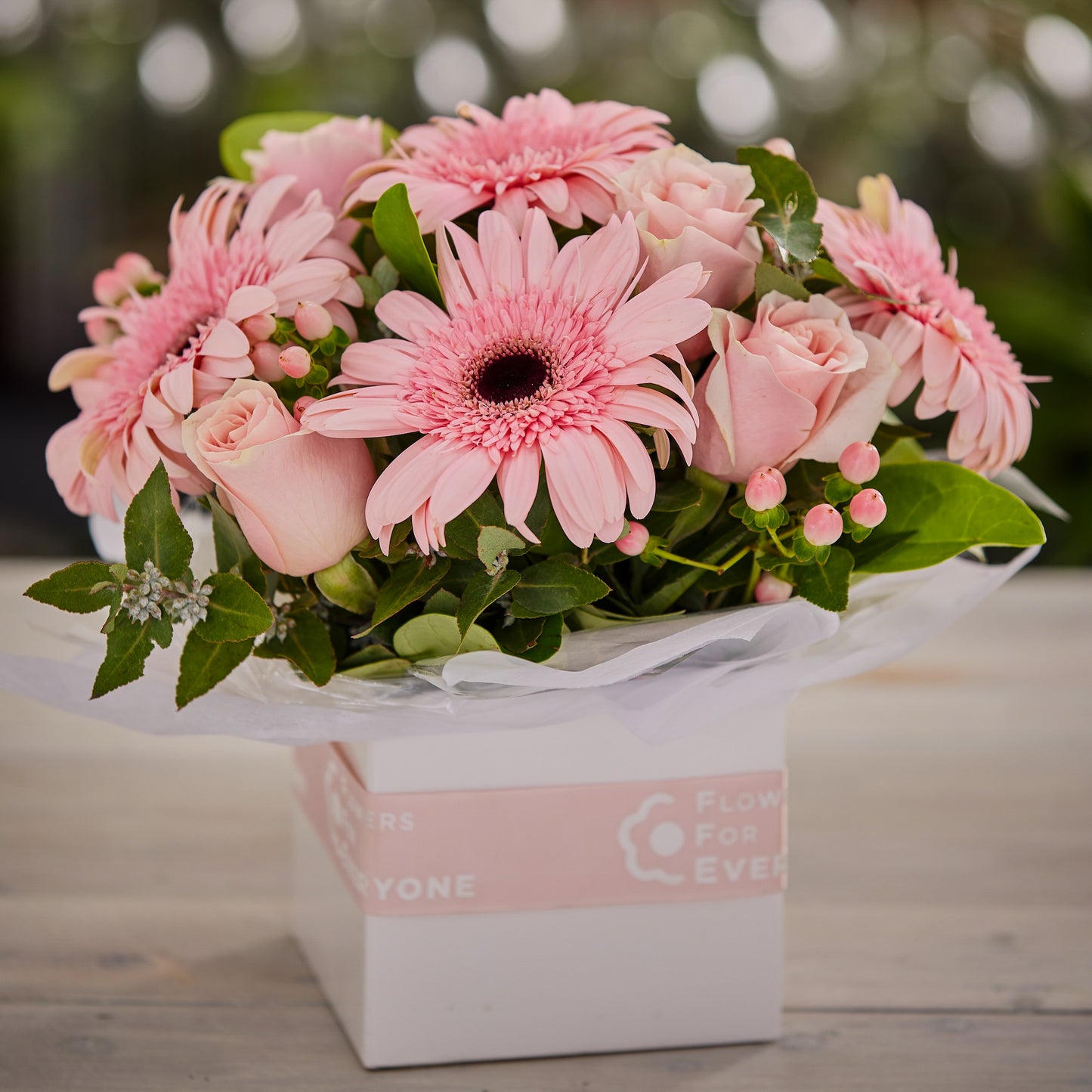 Pretty in Pink Boxed Flowers