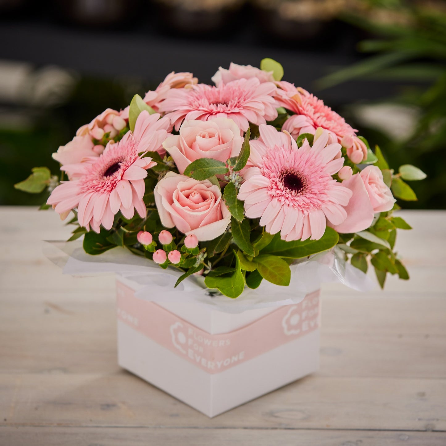 Pretty in Pink Boxed Flowers