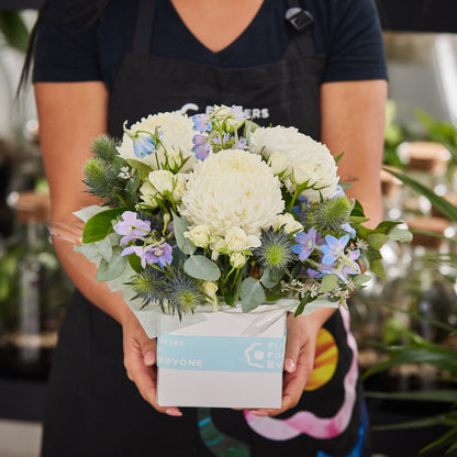 Sky Blue Flower Box