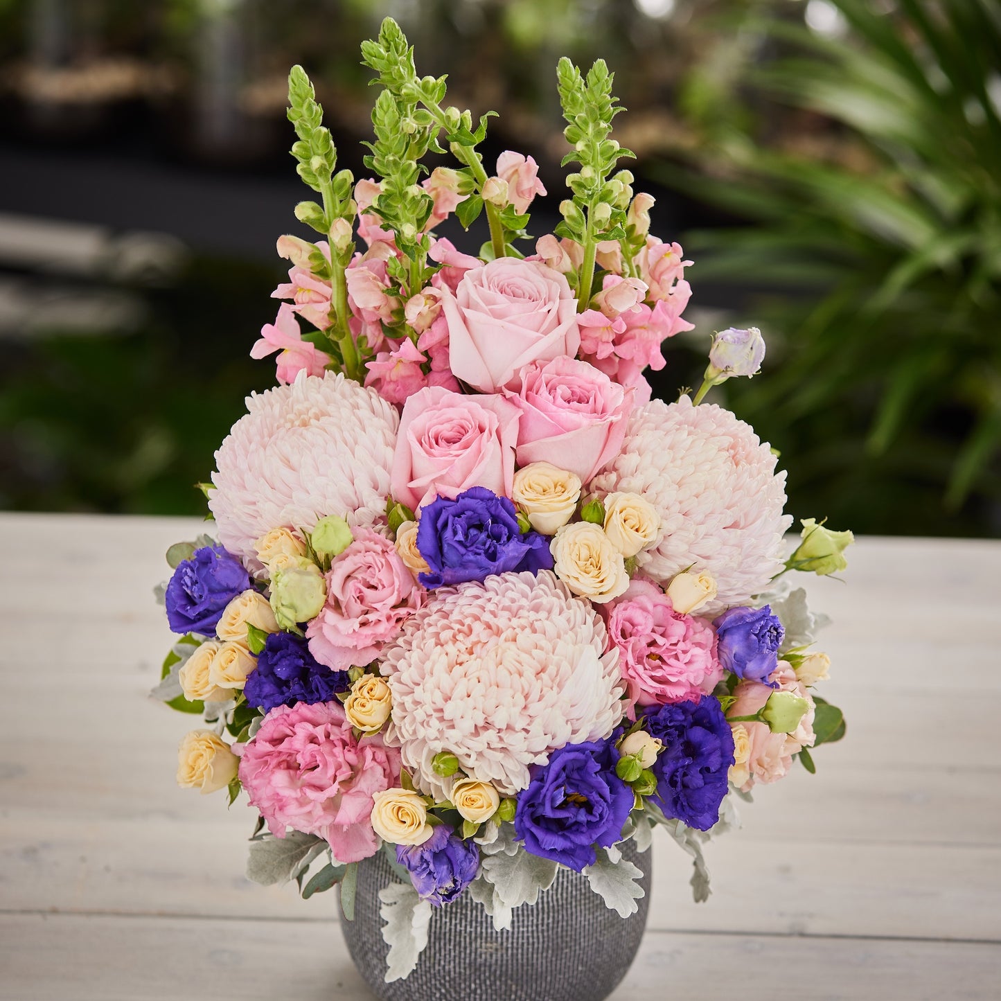 Pretty Pink & Mauve Pot