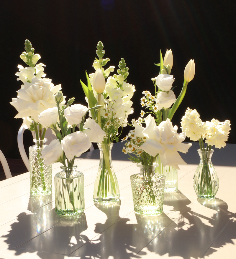 Set of 6 Bud Vases