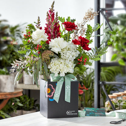Festive Beauty Vase