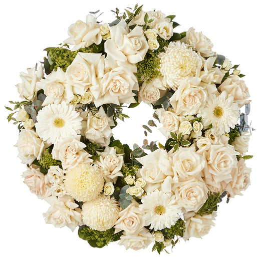 Pure White Wreath