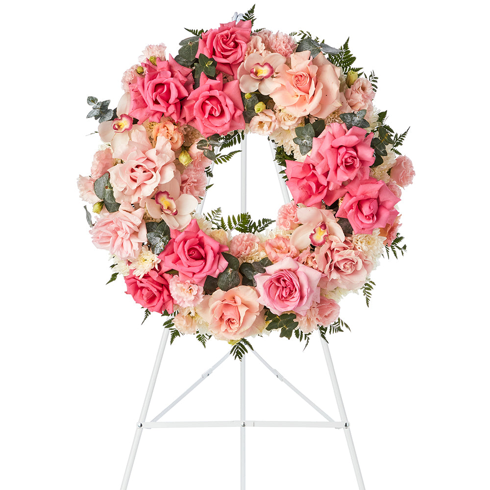 Soft Pink Wreath