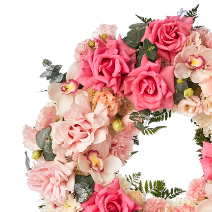 Soft Pink Wreath