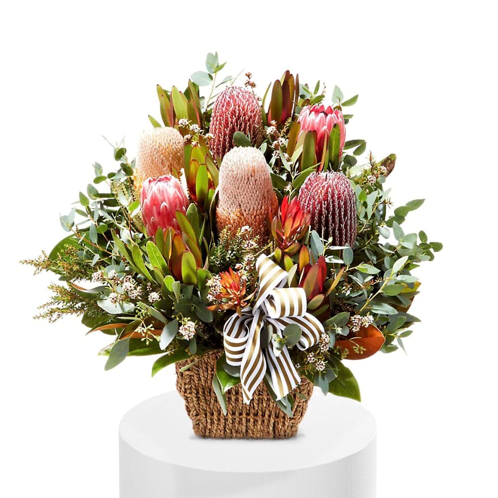 Australiana Flower Basket