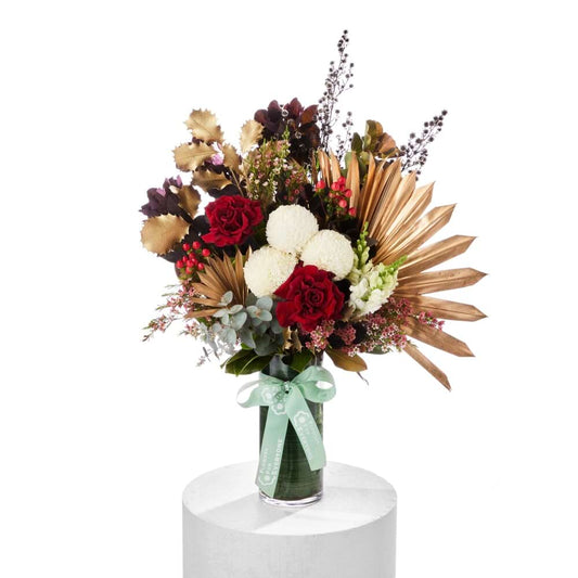 Christmas Wish Vase