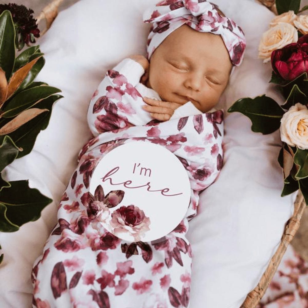 Camille & Jewel Pink Milestone Cards