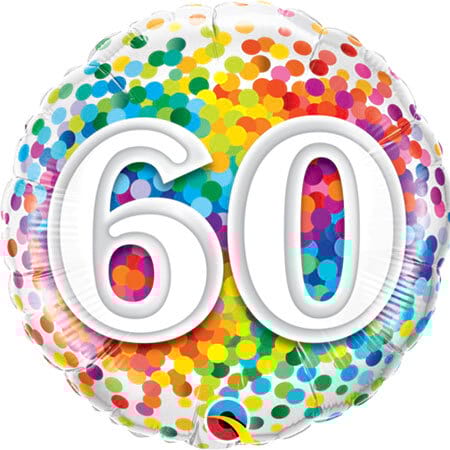 Happy 60th Birthday Balloon