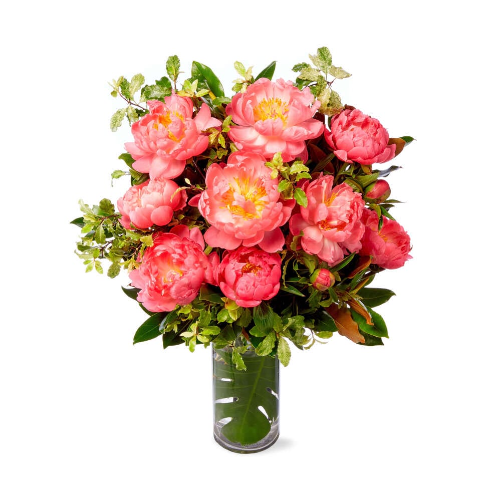 Pretty Peony Vase Flowers for Everyone