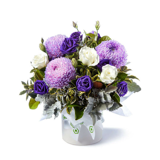 Purple Royale Flower Pot