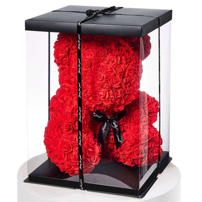 Large Rose Bear