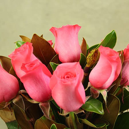 Pretty in Pink Rose Vase