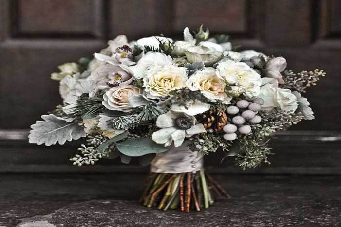 Winter Weddings Ideas: Floral Magic