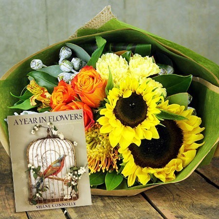 A Year in Flowers Bouquet and Book (Sydney Only)