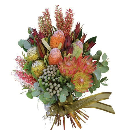 Beautiful Native Floral Sheaf of flowers for funerals in Sydney