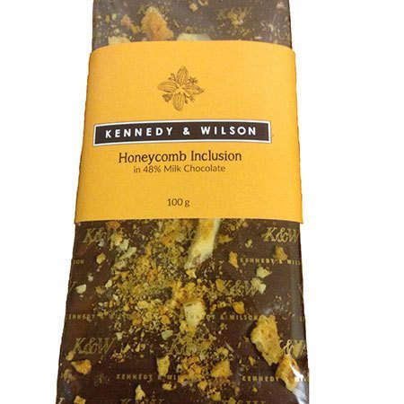 Kennedy & Wilson Milk Chocolate & Honeycomb Shard Bar (100g)