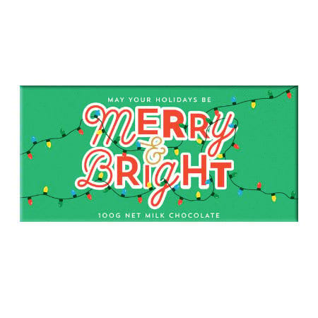 Merry and Bright Chocolate Bar