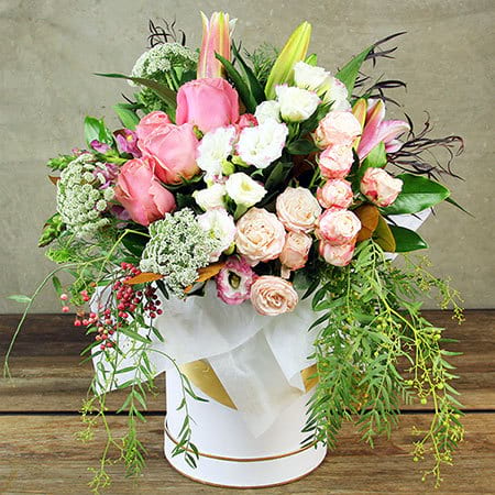 Rose Enchantment Flower Box Delivered in Sydney