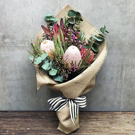 Rustic Native Bouquet (Melbourne Only)