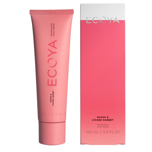 Guava and Lychee Sorbet ECOYA Hand Cream 100ml (Sydney Only)