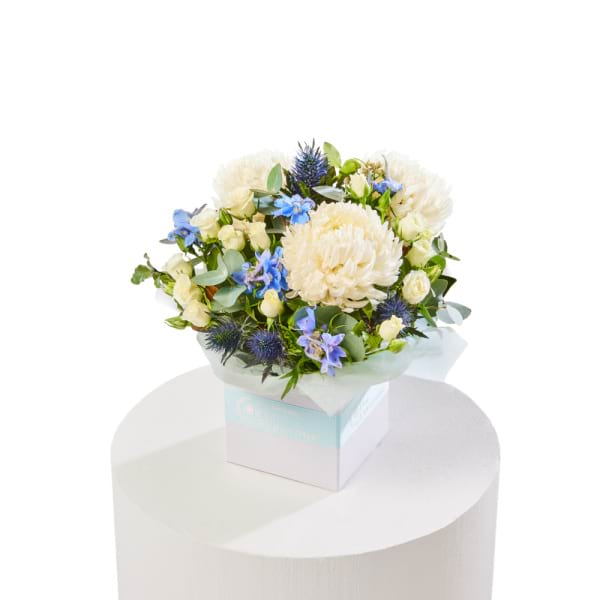 Sky Blue Flower Box