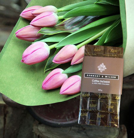 tulips and chocolate