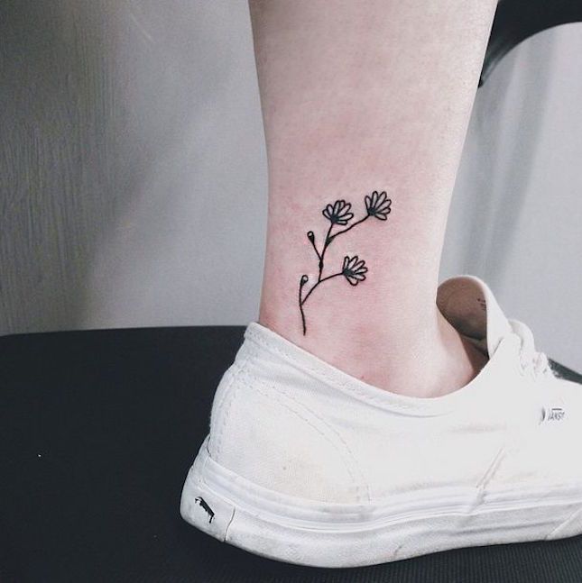 flower tattoo 3