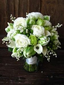 wedding bouquets with tulips