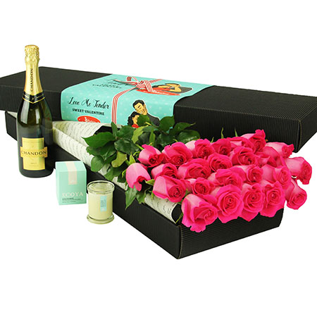 24-pink-roses-and-wine